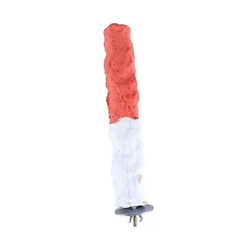Produktbild: Homoyoyo Vogelkäfig Zubehör Set Für Wellensittiche – - Korkröhre - Vogelsand Und Erholungselemente Für Papageien Und Ratten – Ideale Ausstattung Für EIN Glückliches Vogelheim