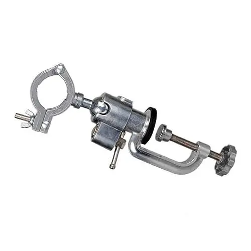 Produktbild: Homoyoyo Multifunktionaler Bohrständer Aluminiumlegierung Elektrischer Bohrmaschinenhalter Mit Verstellbarem Vise Für Präzises Bohren Schleifen Und Gravieren Für Heimwerker Und