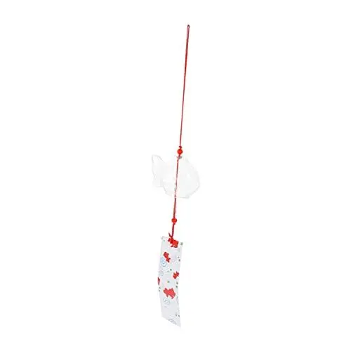 Produktbild: Homoyoyo -windspiele Aus Glas Windspiel Für Garten Balkon Glas Windglocken Erinnerungsornament Japanische Windglocken Glocke Im Japanischen Stil Gut Kind Gedenken Glockenspiel