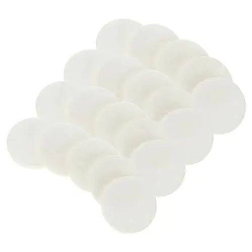 Produktbild: HOMSFOU 100st Baumwollblatt Wattepads Mit Ätherischen Ölen Wattepad Mit Ätherischen Ölen Diffusorpads Für Ätherische Öle Aromatherapie-Pads Nachfüllkissen Sesamöl Weiß Baumwolle Luft