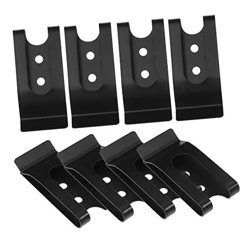 Produktbild: HOMSFOU 10stücke Metall Clips Für Gürtel Und Taschen Vielseitige Befestigungslösungen Für Lederhandwerk Installieren Mit Rivets Langlebig Und