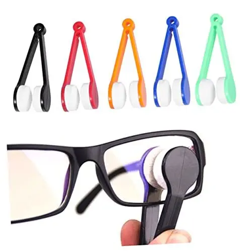 Produktbild: HOMSFOU 12St reinigungsbürste Brille Reinigungsmittel Ohrpiercing-Set Augenspiegel Gläser Mini Reinigungstuch