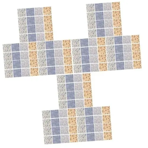 Produktbild: HOMSFOU 150 STK Quadrate Aus Baumwollstoff Handarbeitsstoff Baumwollstoff Selber Machen 10 x 10 Stoffquadrate Bedruckter Stoff Selber Machen Stoff Nähen Bastelstoff Kasten X10 Einstellen