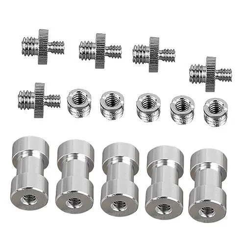 Produktbild: HOMSFOU 18 STK stativ Adapter stativadapter Blitzlicht Adapter Fotografie Adapter Set Kamerastativ Kamera Zubehör Schraubadapter für die Kamerahalterung Kamera-Schraubadapter Schrauben