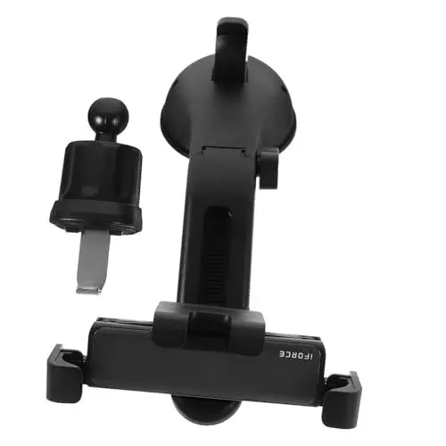 Produktbild: HOMSFOU 1Stk Fahrzeughalter Handy-Navigationshalter Ständer für Telefon Handy aufsteller Handy Halter Smartphones Autos Telefon-Navigationsgestell Halterung für Autotelefon Black