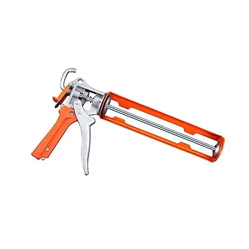 Produktbild: HOMSFOU 1Stk Klebepistole aus Glas Kleberspender aus Glas Haushaltswerkzeug Dichtungszubehör Bastelkleber Leimspender Rotations-Klebe-Shooter Ein Stück Leimsprüher handhaben rotieren Eisen