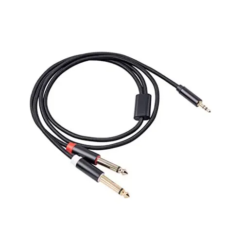 Produktbild: HOMSFOU 1Stk Stereo-Audiokabel Audio Kabel Audio-Y-Splitterkabel lichtwellenleiter optical audio cable Headset-Splitter Kopfhörer-Splitter optisches kabel für soundbar digitales Audiokabel
