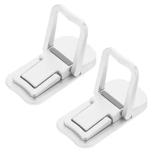 Produktbild: HOMSFOU 1 Paar Computerständer Verstellbarer Laptopständer Tragbarer Laptopständer Laptop Aufsteller Computertastaturständer für den Schreibtisch Tastaturständer für den Desktop Abs Silver