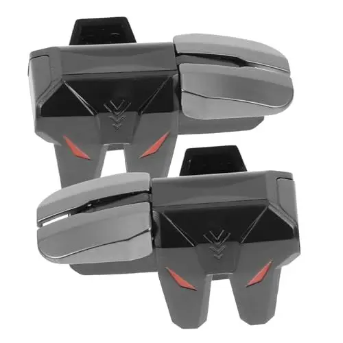 Produktbild: HOMSFOU 1 Paar Spielunterstützungstaste Gaming-Griff Auslöser für Handyspielzubehör Joystick Telefongriff Gamer-Griff Spielgerät mechanisch handhaben mobile Energie Regler Abzug Legierung