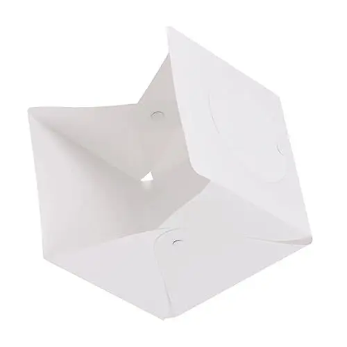 Produktbild: HOMSFOU 1 Satz 6 Foto lichtkasten Bausatz Lichter tragbares Lichtzelt für Fotografie groß Verkaufsstand Produkt led ligts led-Light bilderrahmen Mini Fotostudio Beleuchtungszelt PVC Weiß