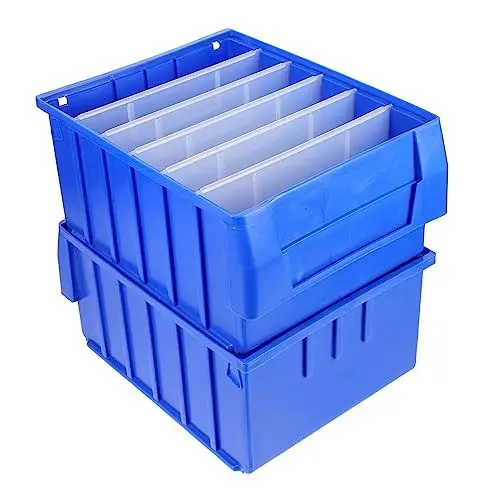 Produktbild: HOMSFOU 1 Satz Box Teilebox Schraubenbox Klassifizierte Werkzeuge Behälter Komponenten Aufbewahrungsbehälter Kleinteile Organizer Mehrzweck Aufbewahrungsbehälter Geteilter