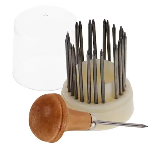 Produktbild: HOMSFOU 1 Satz Mosaik-Werkzeug Diamond Art Schmuck Gravurstift Handgravurstift Werkzeuge zum Gravieren von Schmuck Werkzeug zum gravieren von schmuck Gravurwerkzeug hölzern