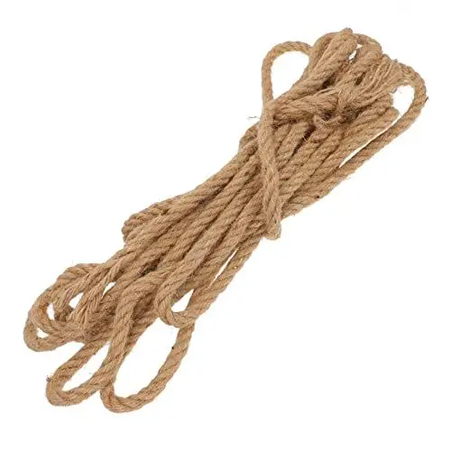 Produktbild: HOMSFOU 1 Set Handgewebtes Bindfadenseil Zum Basteln Juteseil Kunsthandwerk Bastelseil Gartenseil DIY Juteseil Robustes Juteseil Langlebiges Seil Natürliches Seil Dekor