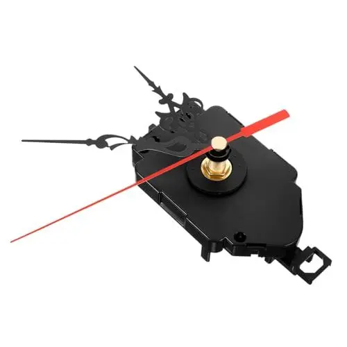 Produktbild: HOMSFOU 1 Set Quarzuhrwerk Zeituhr Wanduhren Pendeluhr Reparaturset Wanduhr Reparatur Uhrwerk Uhrenteile Uhr Schwingwerk Antriebsteil Für Uhr Kunststoff