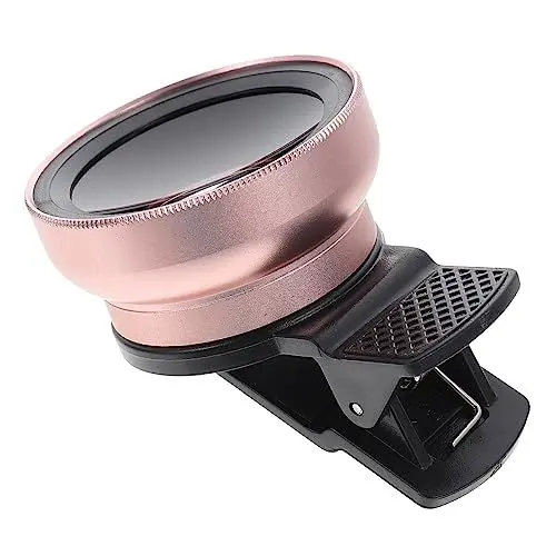 Produktbild: HOMSFOU 1 Stück 2 Handy Weitwinkelobjektiv Handy Objektiv Spezialeffekt Objektiv Für Telefon Makro Objektiv Für Telefon Handy Makro Objektiv Telefon Objektiv Clip Telefon Makro