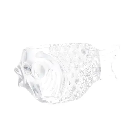 Produktbild: HOMSFOU 1 Stück Fisch-Cocktailglas Stielglas Glas Weinkelch Glaskelch Klare Tassen Glas Martini-Becher Hochzeitsdekoration Hübscher Cocktailbecher Kreativer Wasserbecher