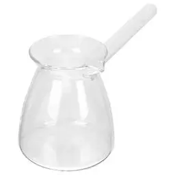 Produktbild: HOMSFOU 1stk Kaffeemaschine Mit Seitengriff Heidelbeeren Bio Kaffeekanne Auf Herd Griechischen Topf Butterwärmer Tee- Gläser Creme Krug Türkische Kaffee Topf دلة Glas Sofortig