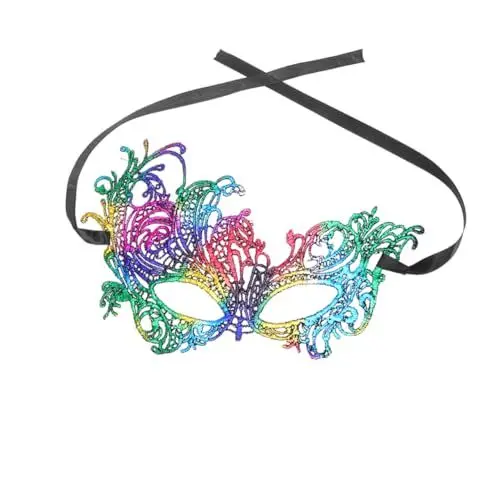 Produktbild: HOMSFOU 1stk Maskerade-partydekorationen, Maskerade-maske Für, Karnevalsmaske, Maskerade Masken Karneval Dekorationen Maskenmaske Für Männer, Venedig Fräulein Abschlussball