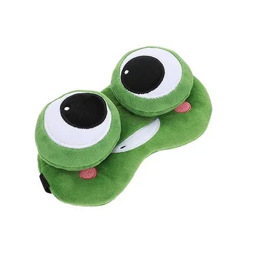 Produktbild: HOMSFOU 1stk Schlafmaske Niedlicher Konturierter Blackout. Gepolsterte Augenschattenabdeckung Tierschlaf Augenabdeckung Kinder ?e Kalte Augenmasken 3d Lustig Augenkissen Gel