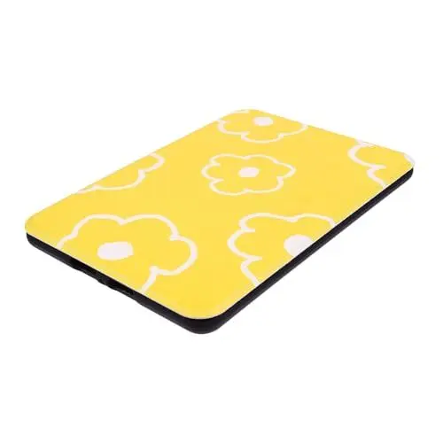 Produktbild: HOMSFOU 1stk Schutzhülle Tablet-hüllen Elektronikgehäuse Gehäuse Für Elektrische Lesegeräte Hülle Für Tablet Tablethülle E-Book-Cover Tablette E-Reader-Abdeckung Yellow Kunstleder Silikon