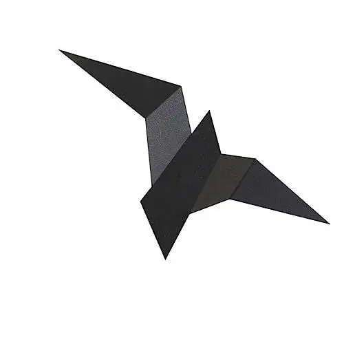 Produktbild: HOMSFOU 1stk Wandlampe Vogelförmige Wandleuchte Flur Wandleuchte Errötendes Dekor Vogel Wandleuchte Schminktisch-dekor Hängendes Licht Schlucken Bling Dekor Metall Up- Und Downlights Eisen
