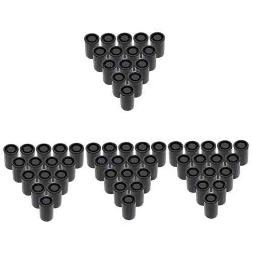 Produktbild: HOMSFOU 200 STK Filmbox kamerazubehör Camera zubehör Filmbehälter Filmrolle Lagerung Kamerabehälter Filmkanister Filmaufbewahrungskoffer kleine Plastikdosen mit Deckel Sport Black