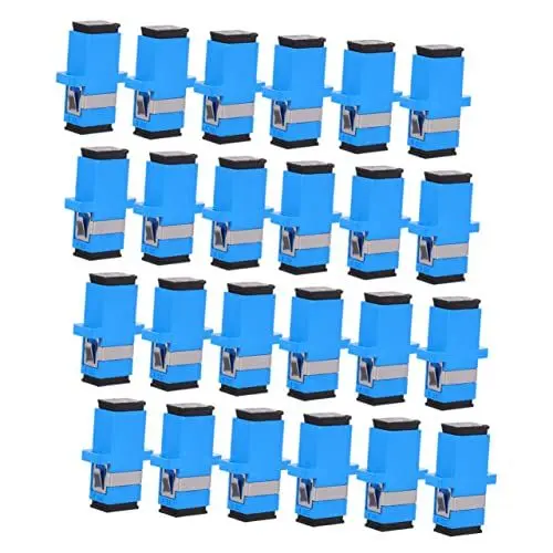 Produktbild: HOMSFOU 24 Stücke Fiber Optic Adapter Faser Koppler Faser Adapter Genaue Fiber Optic Flansch