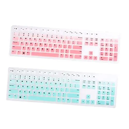 Produktbild: HOMSFOU Kb216p/kb216t/wk636 Tastaturabdeckung Silikon Tastatur Skin Dünne Schutzfolie