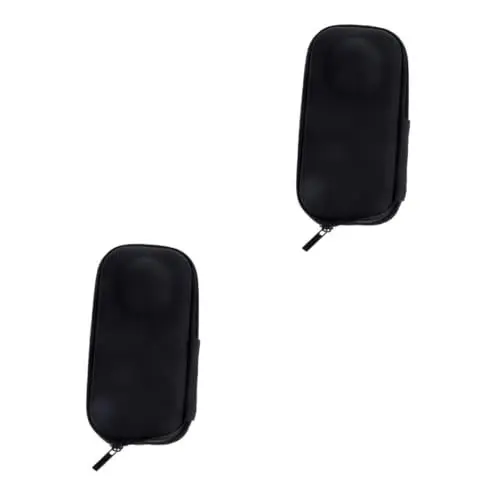 Produktbild: HOMSFOU 2St -Paket Reisekameratasche Aufbewahrung von Actionkamera-Zubehör Camera Bag kamerarucksäcke Aufbewahrungstasche Action-Kamera-Hülle Tragetasche für Action-Kameras Pu