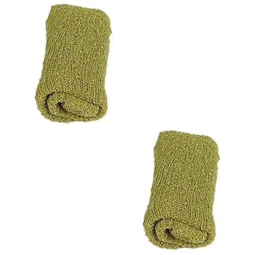 Produktbild: HOMSFOU 2St schwangerschaftsrequisiten selber Machen Baby, Baby Baby-Foto-Requisite Wickeltuch Baby babyzubehör Krippe Kleidung für Kleinkinder Wickel für Neugeborene Junge Babydecke Bild
