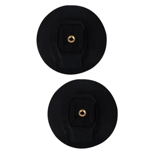 Produktbild: HOMSFOU 2 STK Surfbrett-Kamerahalterung Zubehör für Outdoor-Sportkameras Skateboard-Kamerahalter Outdoor-Kamera Zubehör für Sportkameras Befestigungsbasis für Surfbrettkameras PVC