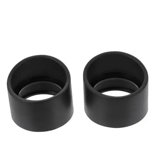 Produktbild: HOMSFOU 2 Stk Brille Okular-augenschutz Aus Gummi Okularschutz Fernglas Augenmuschel Binokulare Augenmuscheln Flache Gummiokularbecher Industrielle Okularabdeckung Fernrohr Mikroskop Linse