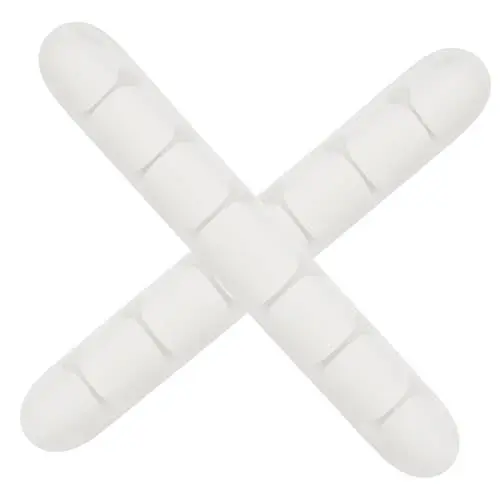 Produktbild: HOMSFOU 2stücke Kabel Organizer Selbstklebende Kabelhalter Für Kabel Kompakte Kabelklemmen Für Schreibtisch