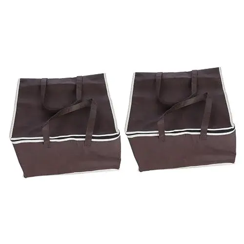 Produktbild: HOMSFOU 2 Stück Kuchen-Verpackungsbeutel Lebensmittel-Einkaufstaschen Isolierte Lunch-Tasche Lebensmittel-Einkaufstasche Lebensmittel-Transporttaschen Gepolsterte Tragetasche