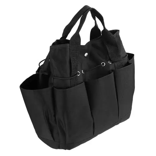 Produktbild: HOMSFOU 2st Gartenbausatz Einkaufstasche Für Den Garten Schwere Tragetasche Werkzeugtasche Für Den Garten Werkzeugtasche Für Gartenpflanzen Tode Aufbewahrungstasche Oxford-Stoff