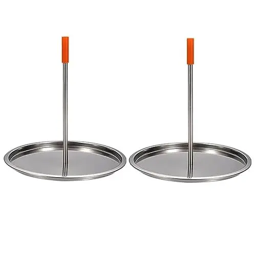 Produktbild: HOMSFOU 2st Hühnerhalter Aus Edelstahl Bratpfanne Vertikaler Hühnerhalter Vertikaler Hühnerständer Halter Zum Braten Von Truthahn Grillhähnchenhalter Bier Silikon Camping Küchenwaren