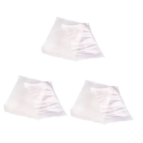 Produktbild: HOMSFOU 300 Stk gefriertasche gefrierbeutel keke kekse polybeutel einfrierbeutel choc packtaschen Vakuum-Aufbewahrungsbeutel Vakuumbeutel Aufbewahrungstasche versiegelte Rolle Weiß