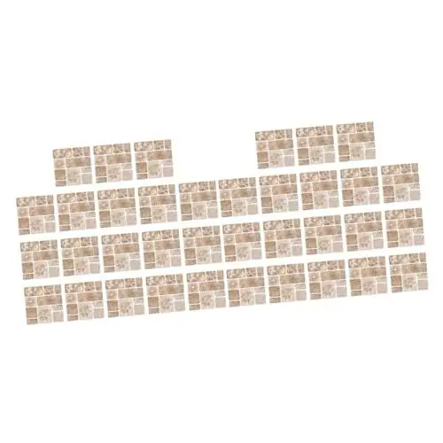 Produktbild: HOMSFOU 36 Stk Fliesenaufkleber wandverkleidung küche kitchen tiles wand sticker Küchentapeten entfernbare Tapete Hintergrund Autoaufkleber Wandtattoos für die Küche wasserfester Aufkleber