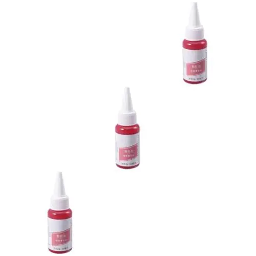 Produktbild: HOMSFOU 3St Kuchen liefert Lebensmittelfarbstoffe Harzfarbpigment Kuchen-Kit Gel-Lebensmittelfarbe Fondant-Färbung Lebensmittelfarbgel Kuchen färben Backen färben Macaron Fudge