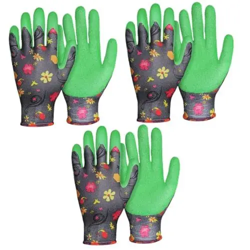 Produktbild: HOMSFOU 3 Paar Gartenhandschuhe Arbeitshandschuhe Damen Damen Gartenhandschuhe Arbeitshandschuhe Für Herren Arbeitshandschuhe Für Herren Arbeitshandschuhe Herren