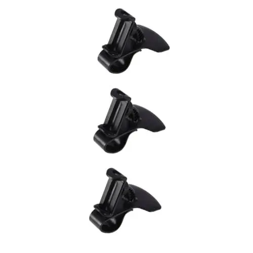 Produktbild: HOMSFOU 3 Stück 360 Grad Drehbares Design Autotelefonhalter Armaturenbrett-Clip Für 4-5 8 Zoll Smartphones