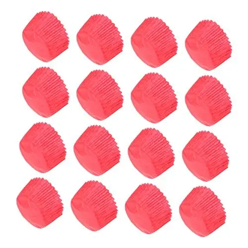 Produktbild: HOMSFOU 480 Stk Mini-Kuchenförmchen Raupenformen Papierbecher Packpapier Cupcake-Wraps hitzebeständige Cupcake-Förmchen Aluminiumfolie Geschenkpapier Beschichtung Pappbecher Kuchen Tasse