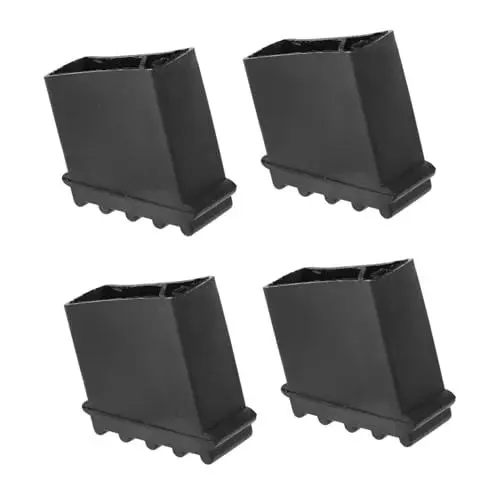 Produktbild: HOMSFOU 4 Stück Rutschfeste Leiter-abstandshalter-stabilisator-pads Für Leiterfüße Schutzpolster Für Garagen-trittleitern