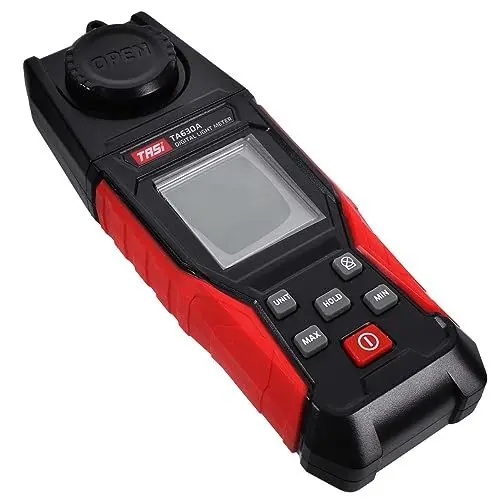 Produktbild: HOMSFOU 4 Stück Digitaler Bildschirm digitales Luxmeter tragbares Beleuchtungsstärkemessgerät Lampen für die Pflanzenzucht Belichtungsmesser Fotografie Hochpräzises Photometer ABS