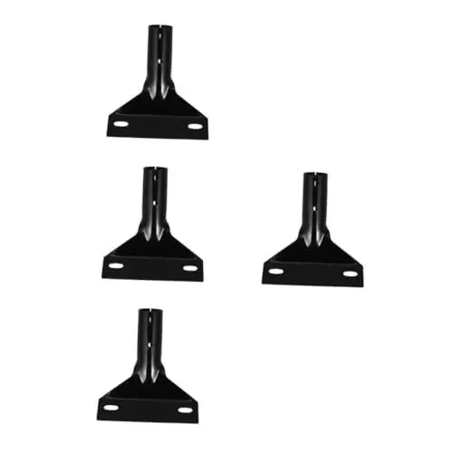 Produktbild: HOMSFOU 4 Stück Rollenbürsten Adapter Schlauchhalter Universal Adapter Adapter Vakuum Aufsätze Farbroller Bürstenverlängerung Universal Vakuum Polsteraufsatz Antennenmast Eisen