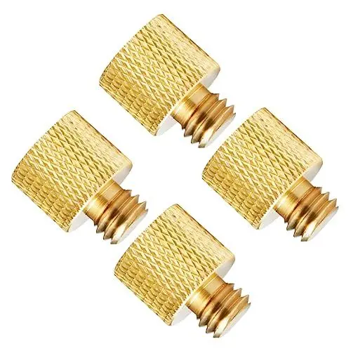 Produktbild: HOMSFOU 4 Stücke 1/4 Zoll Weibliche Zu 3/8 Männlichen Konvertieren Schraube Adapter für Kamera Stativ Universal Kamera Adapter Schraubmontage Leichte