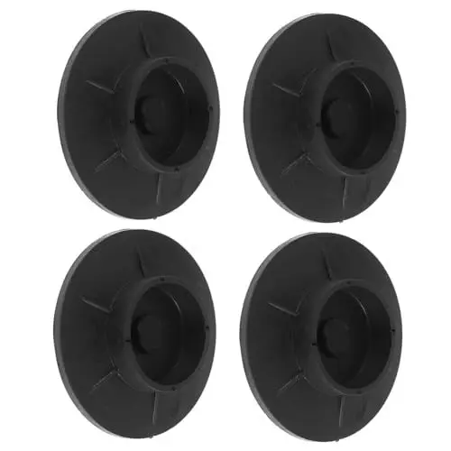 Produktbild: HOMSFOU Waschmaschinenfüße - 4 Stabilisatorpads Mit Absorbierender Matte Zur Geräuschreduzierung Und