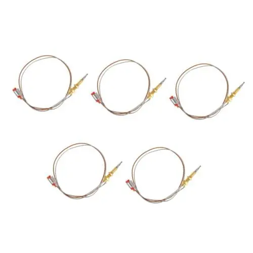 Produktbild: HOMSFOU 5St Zündnadel des Brenners Thermoelementnadel Herdzubehör Zündnadel für Gasherd Zubehör für Gasherde Gasofenzubehör Keramik-Thermoelementabdeckung Thermoelement-Pelletofen Kupfer
