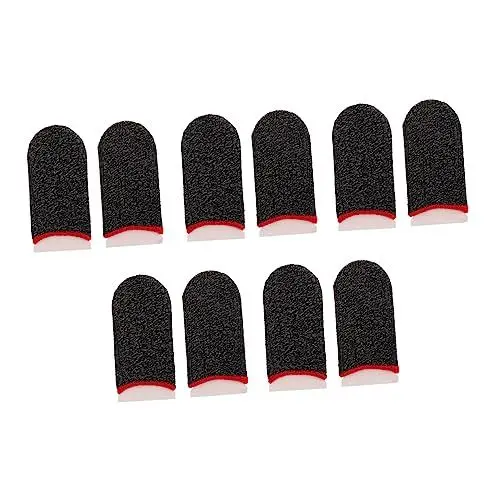 Produktbild: HOMSFOU 5 Paare Gaming-finger Telefon-controller Telefon Zubehör Controller Für Telefon Fingerschutz Für Handyspiele Gaming-daumenärmel Finger-daumen-ärmel Stoff Spielzubehör Griffigkeit