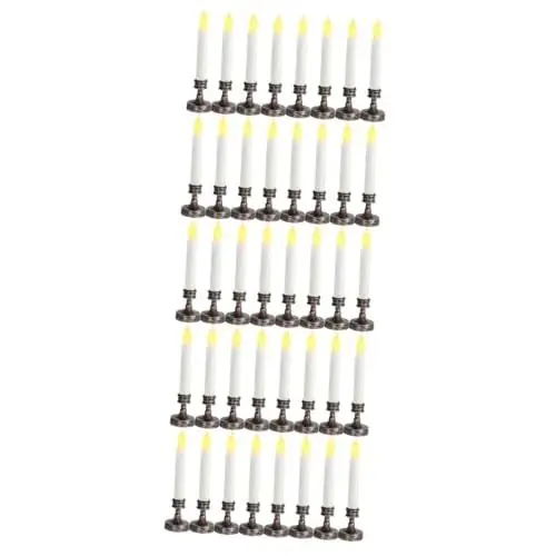 Produktbild: HOMSFOU 5 Sätze Halloween-Kerze geführte adventskerzen Weihnachtsdekoration halloween dekoration halloween-dekoration Bongkerzen Kerzenlaterne Dekoration für die Weihnachtsfeier LED-Kerzen